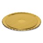 Plastic trays gold set of 2 Easy Bake Ø28cm