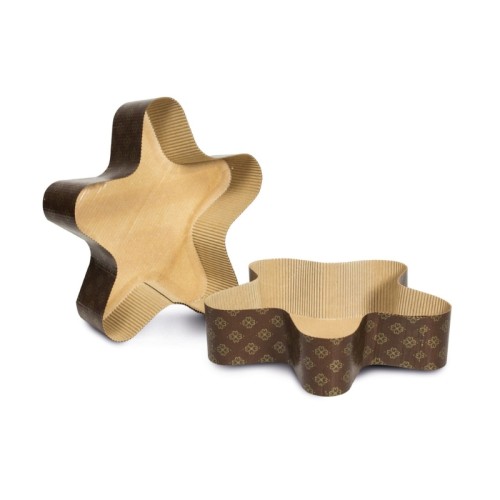 Star-shaped set of paper baking molds 3 pcs. Easy Bake 25x21cm Star-shaped set of paper baking molds 3 pcs. Easy Bake 25x21cm