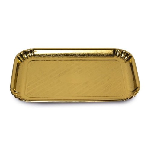 Papīra paplātes zelta krāsā komplekts 3 gab. Easy Bake 19 x 28 cm  Papīra paplātes zelta krāsā komplekts 3 gab. Easy Bake 19 x 28 cm