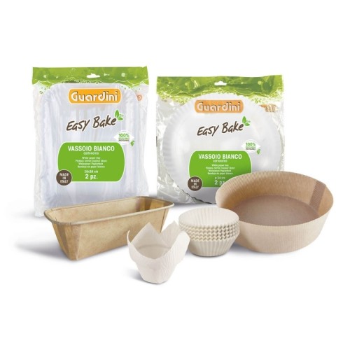 Формы для кексов 100 шт. белые Easy Bake Bio Ø7x3 см  Формы для кексов 100 шт. белые Easy Bake Bio Ø7x3 см