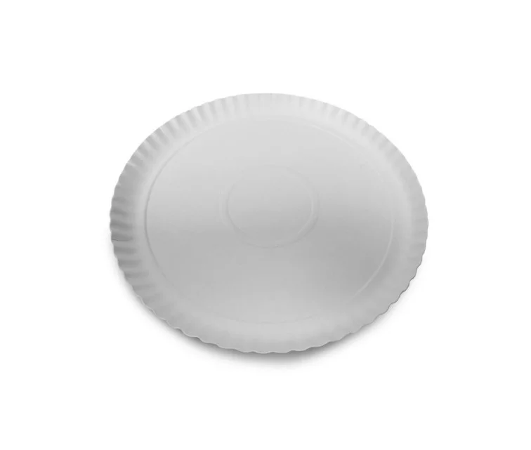 Papīra paplātes baltas komplekts 3 gab. Easy Bake Bio Ø23cm