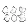 Küpsisevormide komplekt 6 tk. Lihavõttepühad 5-6x2cm Küpsisevormide komplekt 6 tk. Lihavõttepühad 5-6x2cm