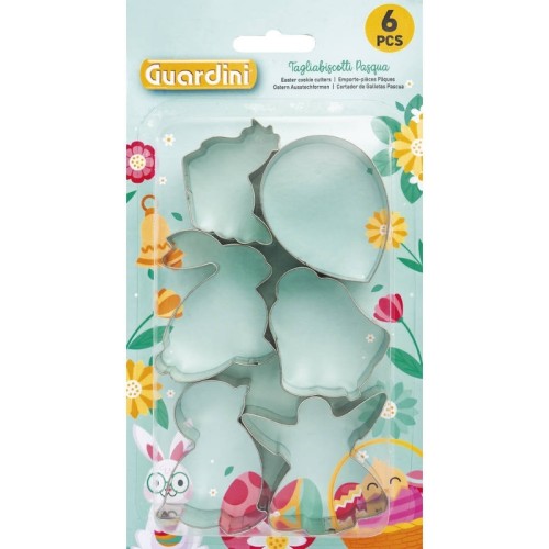 Cepumu un piparkūku formiņu komplekts 6 gab. Lieldienas 5-6x2cm Cepumu un piparkūku formiņu komplekts 6 gab. Lieldienas 5-6x2cm