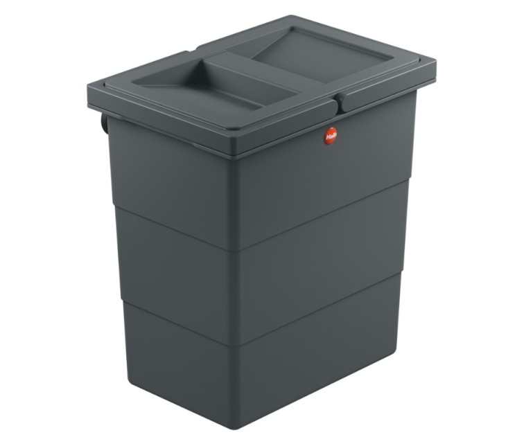 Wall-mounted waste bin FlexBox S / 7L / dark grey