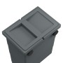 Wall-mounted waste bin FlexBox S / 7L / dark grey