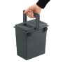 Wall-mounted waste bin FlexBox S / 7L / dark grey