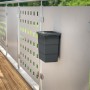 Wall-mounted waste bin FlexBox S / 7L / dark grey