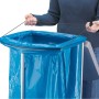 Waste bag stand on wheels ProfiLine MSS XXXL / 120L / aluminium, grey plastic