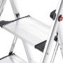 Folding step bench MK100 TopLine / aluminium / 2 steps