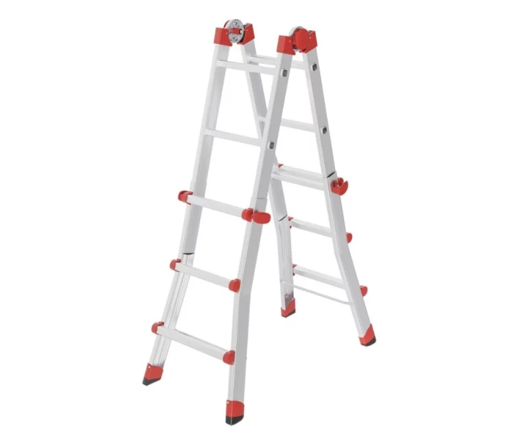 Multifunktsionaalne redel M80, alumiinium, 4x3 astet Mitmeotstarbeline redel M80 / alumiinium / 4x3 astet