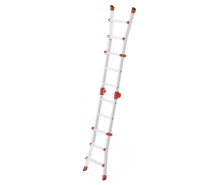 Multifunktsionaalne redel M80, alumiinium, 4x3 astet Mitmeotstarbeline redel M80 / alumiinium / 4x3 astet
