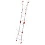 Multi-purpose ladder M80 / aluminium / 4x3 steps