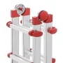 Multifunktsionaalne redel M80, alumiinium, 4x3 astet Mitmeotstarbeline redel M80 / alumiinium / 4x3 astet