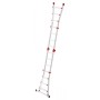 Multi-purpose ladder M80 / aluminium / 4x4 steps