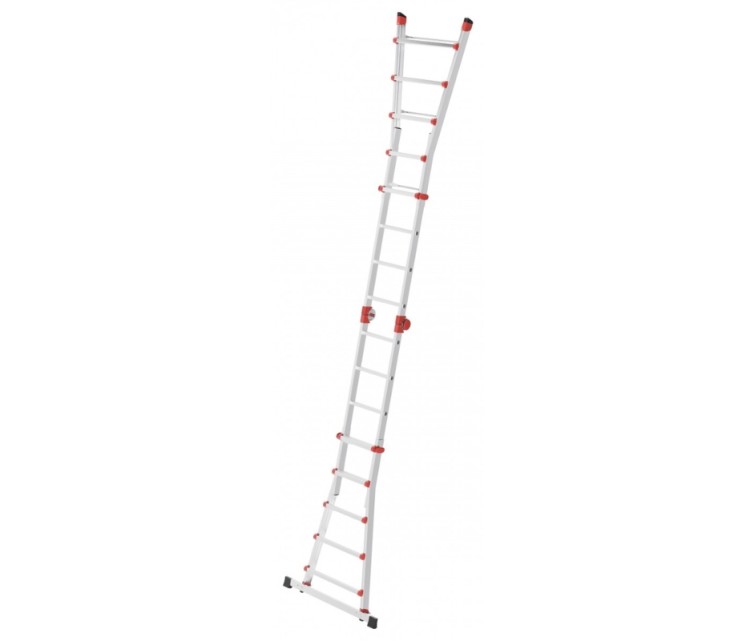 Multi-purpose ladder M80 / aluminium / 4x5 steps