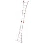 Multi-purpose ladder M80 / aluminium / 4x5 steps