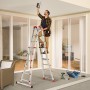 Multi-purpose ladder M80 / aluminium / 4x5 steps