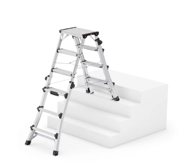 Kāpnes teleskopiskās divpusējās D100TL TopLine Kāpnes teleskopiskās divpusējās D100TL TopLine