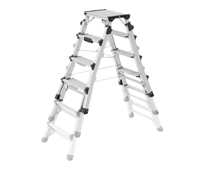 Telescopic staircase D100TL TopLine