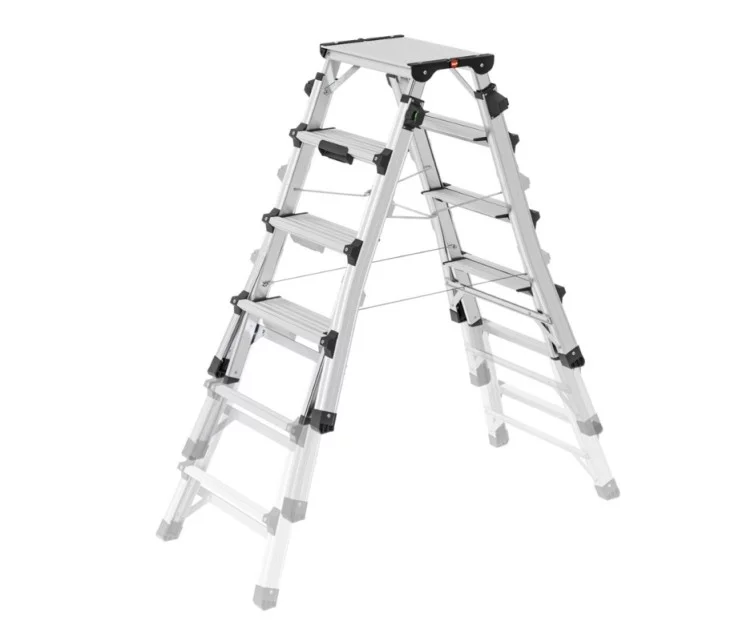 Kāpnes teleskopiskās divpusējās D100TL TopLine Kāpnes teleskopiskās divpusējās D100TL TopLine