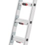 Combination stairs S120 Pro / aluminium / 3x12 steps