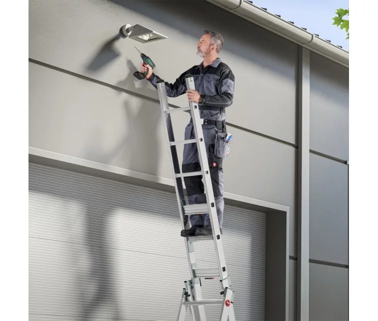 Kāpnes kombinējamās S120 Pro / alumīnija / 3x12 pakāpieni Kāpnes kombinējamās S120 Pro / alumīnija / 3x12 pakāpieni