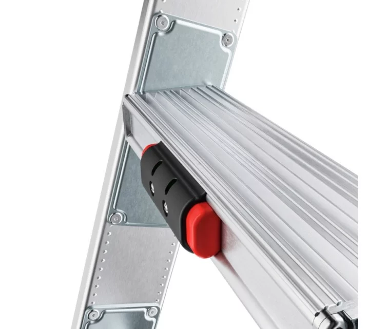 Kombineeritud trepp S110 Pro / alumiinium / 2x12 astet Kombineeritud trepp S110 Pro / alumiinium / 2x12 astet
