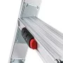 Kombineeritud trepp S110 Pro / alumiinium / 2x12 astet Kombineeritud trepp S110 Pro / alumiinium / 2x12 astet