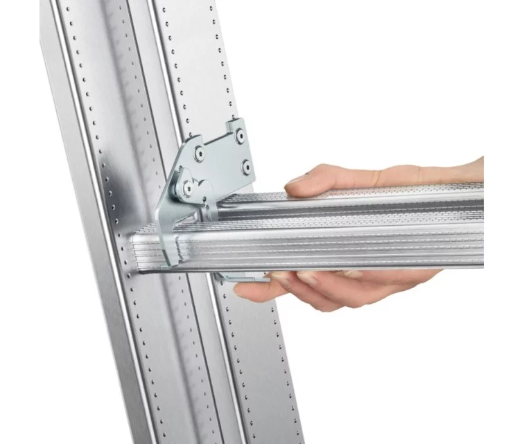 Kombineeritud trepp S110 Pro / alumiinium / 2x12 astet Kombineeritud trepp S110 Pro / alumiinium / 2x12 astet