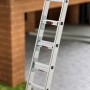 Combination stairs S110 Pro / aluminium / 2x12 steps