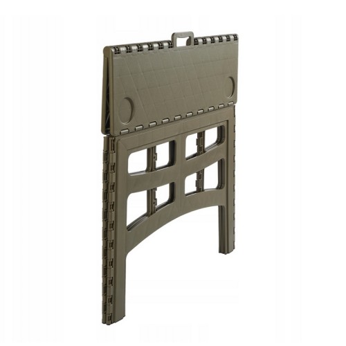 Salokāms āra galds L ar kravnesību līdz 80kg Timo 70x45x55cm olīvu krāsā 