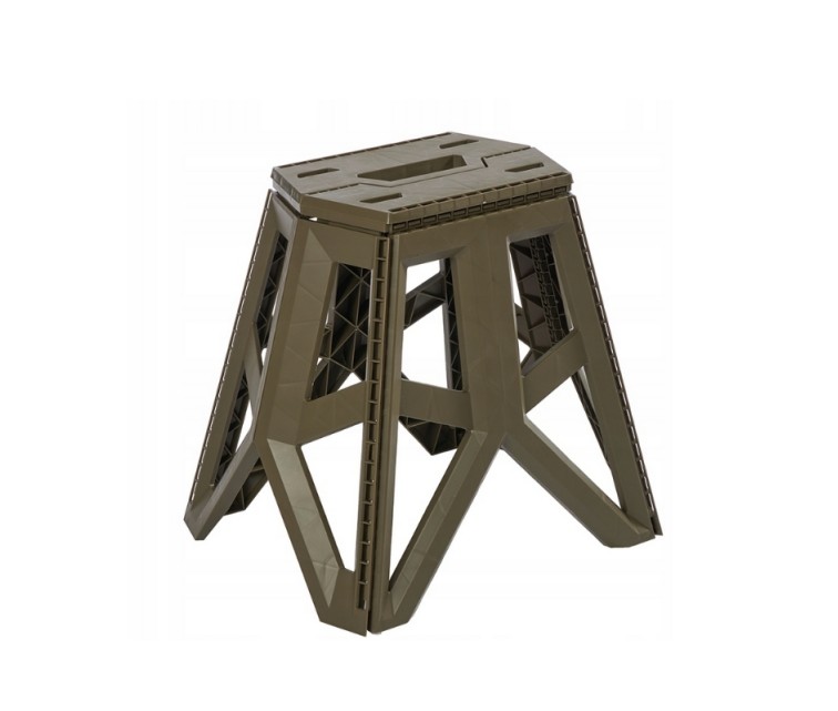 Складной садовый стул грузоподъемностью до 120 кг Том 29x20x39 см, оливковый