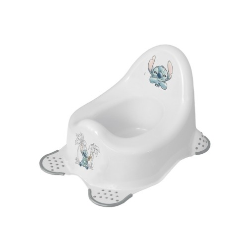 Горшок Адам "Стич" 38x27x23,5см белый