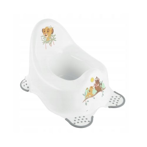 Горшок Адам "Король Лев" 38x27x23,5 см белый