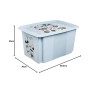 Box with lid 45L Karolina "Mickey Mouse" 55.5x40x30cm blue