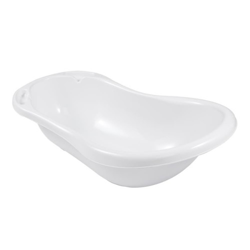 Bērnu vanniņa 84cm ar korķi  Maria "Stars" 84x49x29cm balta