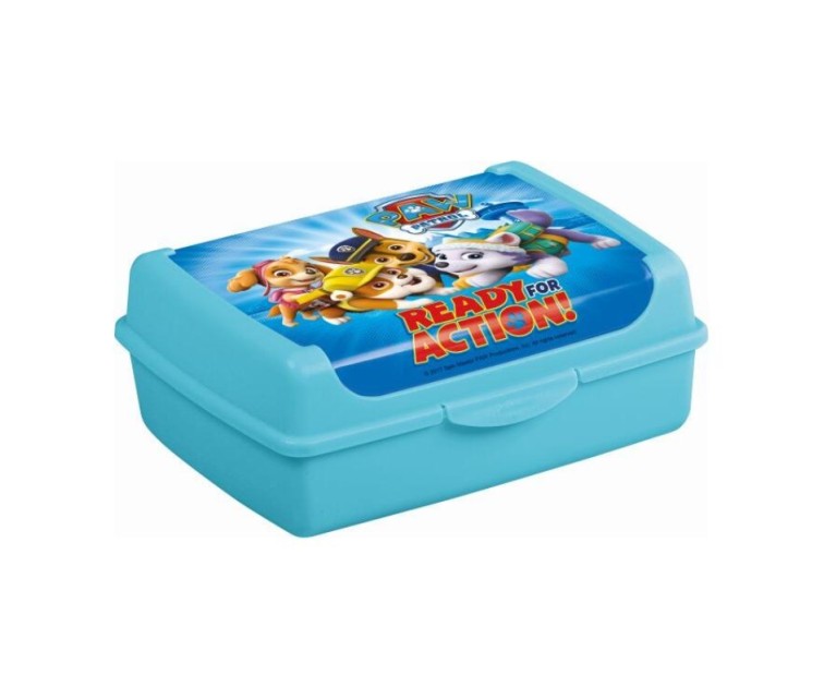 Food storage container deco-click-box midi 1L Olek "Paw Patrol" 17x13x7cm blue Food storage container deco-click-box midi 1L Olek "Paw Patrol" 17x13x7cm blue
