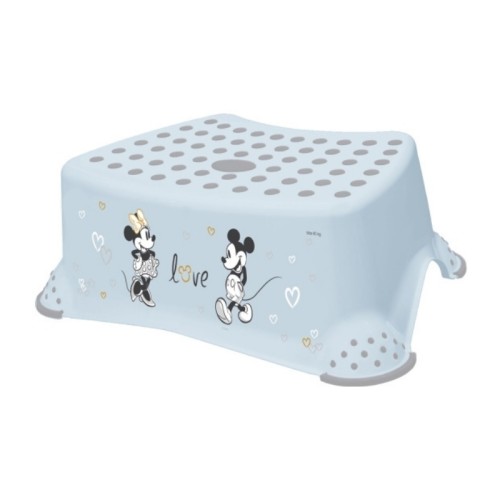 Pakāpienu soliņš Tomek "Mickey Mouse" 40,5x28,5x14cm zils  Pakāpienu soliņš Tomek "Mickey Mouse" 40,5x28,5x14cm zils