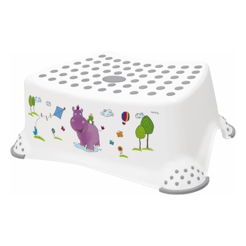 Astmelaud Tomek "Hippo" 40.5x28.5x14cm valge