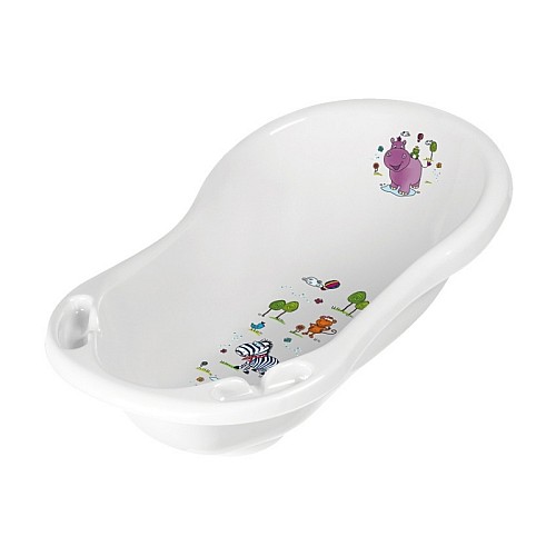 Baby bath 100cm Wiktoria "Hippo" 100x51x29cm white