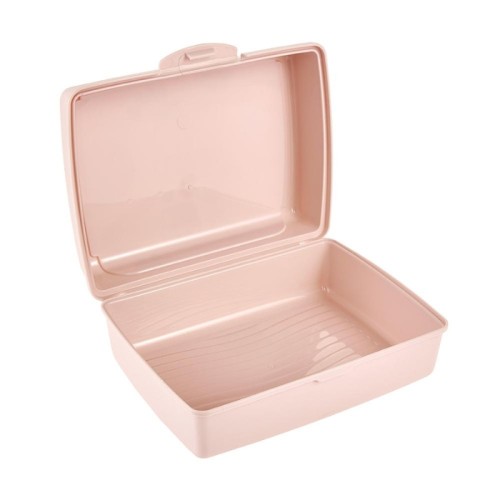 Pārtikas uzglabāšanas trauks click-box midi 1L Carla "Sweet day" 17x13x7cm rozā Pārtikas uzglabāšanas trauks click-box midi 1L Carla "Sweet day" 17x13x7cm rozā