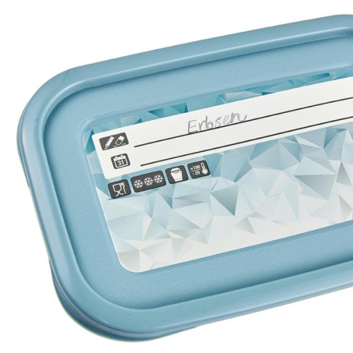 Toidupakendite komplekt ristkülikukujuline 2x2L Mia "Magic Ice" läbipaistev/sinine Toidupakendite komplekt ristkülikukujuline 2x2L Mia "Magic Ice" läbipaistev/sinine