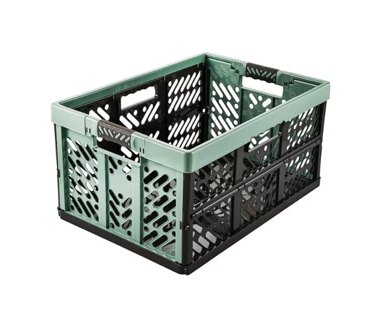 Sulankstoma dėžė, kurios apkrova iki 50 kg Ben 54x37x28cm 45L žalia Sulankstoma dėžė, kurios apkrova iki 50 kg Ben 54x37x28cm 45L žalia