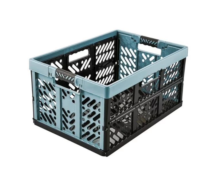 Folding box with load capacity up to 50kg Ben 54x37x28cm 45L blue Folding box with load capacity up to 50kg Ben 54x37x28cm 45L blue
