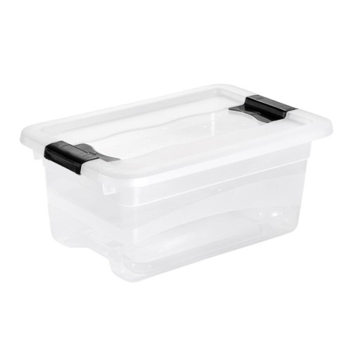 Kaste ar vāku crystalbox Cornelia 29,5x19,5x12,5cm 4L caurspīdīga Kaste ar vāku crystalbox Cornelia 29,5x19,5x12,5cm 4L caurspīdīga