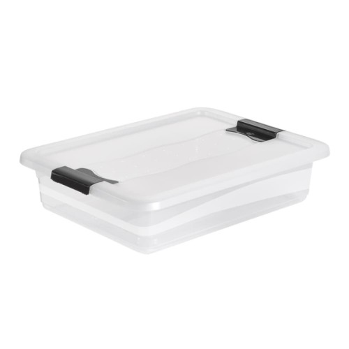 Kaste ar vāku crystalbox Cornelia 39,5x29,5x9,5cm 7L caurspīdīga Kaste ar vāku crystalbox Cornelia 39,5x29,5x9,5cm 7L caurspīdīga