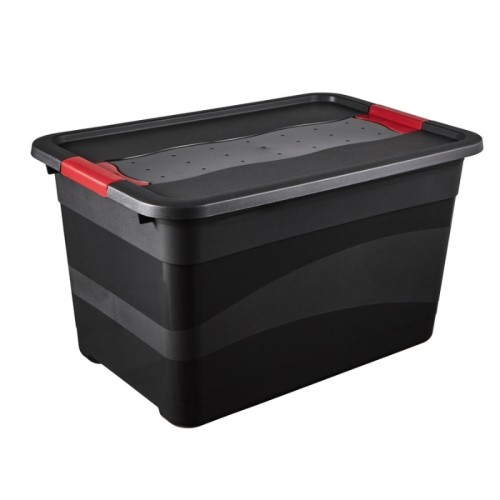 Transport box Eckhart 59,5x39,5x34cm 52L graphite Transport box Eckhart 59,5x39,5x34cm 52L graphite