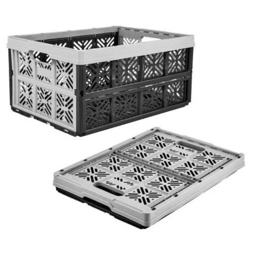 Saliekamā kaste ar kravnesību līdz 16kg Ida 48x35x23cm 32L pelēka