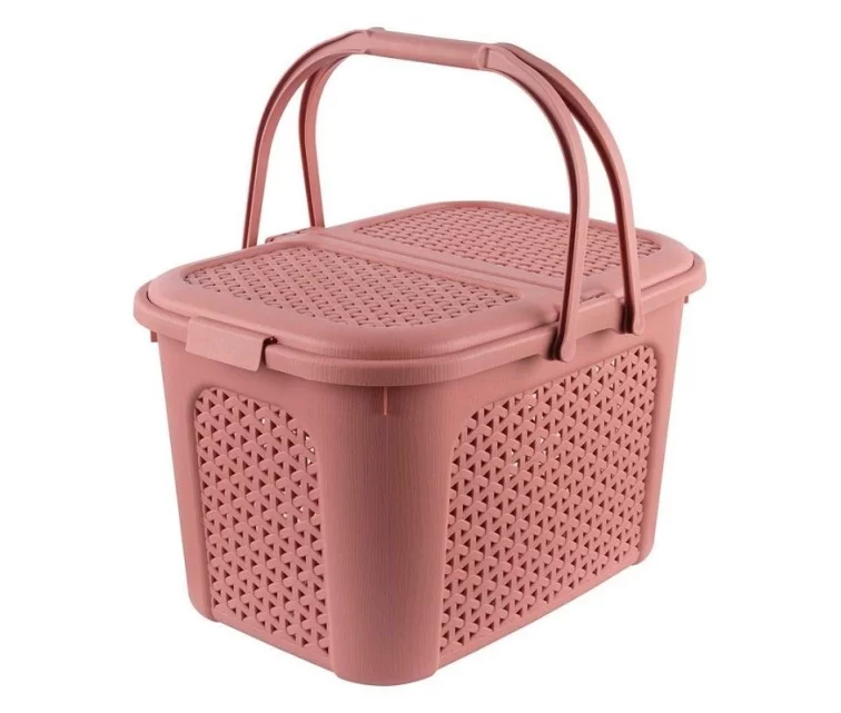 Piknikukorv Inka 35x46x28,5cm 28L punane Piknikukorv Inka 35x46x28,5cm 28L punane