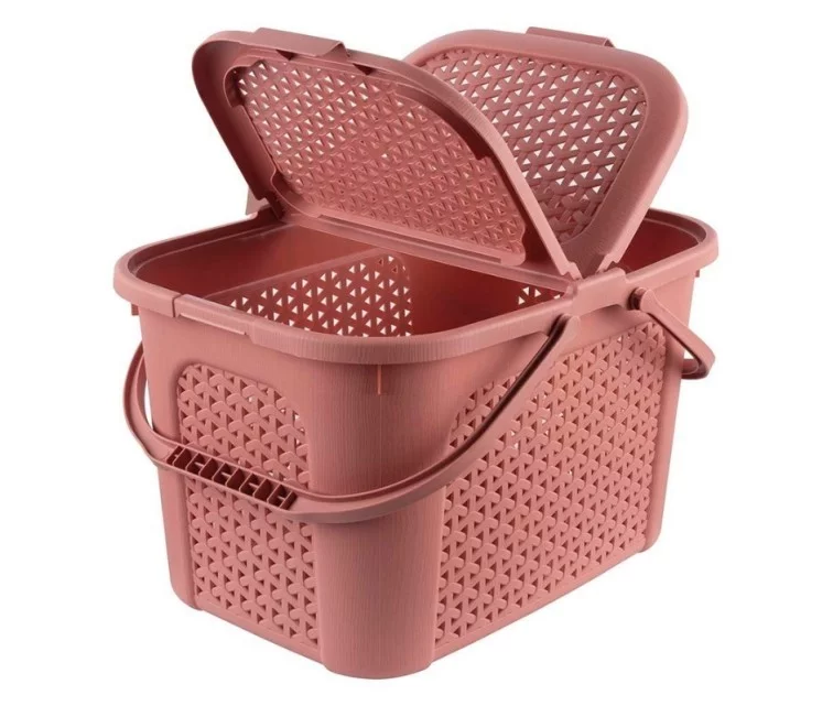 Piknikukorv Inka 35x46x28,5cm 28L punane Piknikukorv Inka 35x46x28,5cm 28L punane